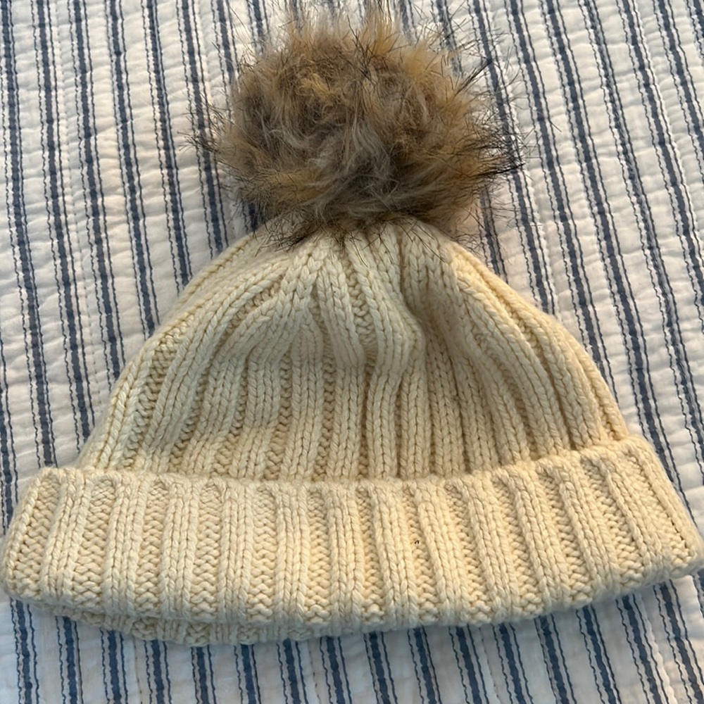 J. Crew Pom Pom Hat